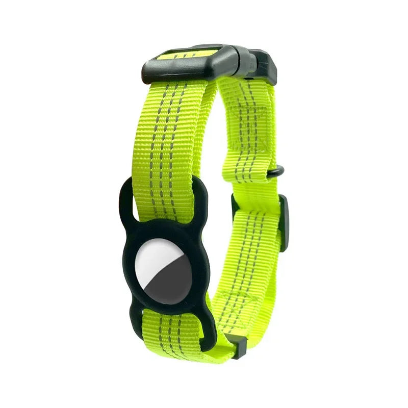 Verstellbares Hundehalsband mit AirTag Halterung | Lokko