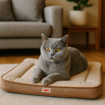 Vierjahreszeiten Katzenbett mit isolierendem Liegekomfort | Nestline