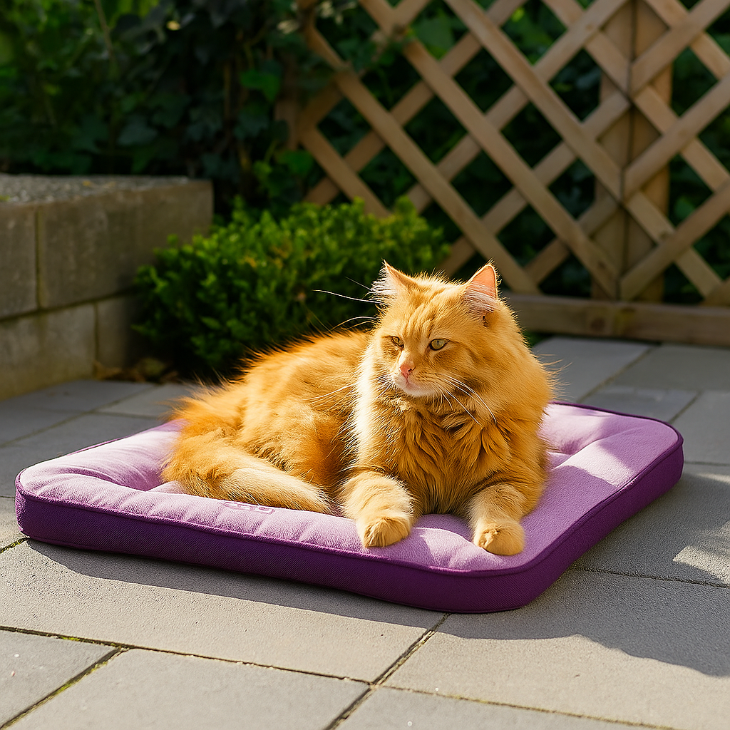 Vierjahreszeiten Katzenbett mit isolierendem Liegekomfort | Nestline