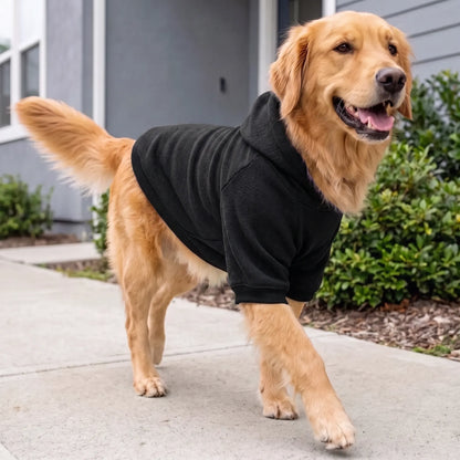 Warmer Hundepullover mit Kapuze