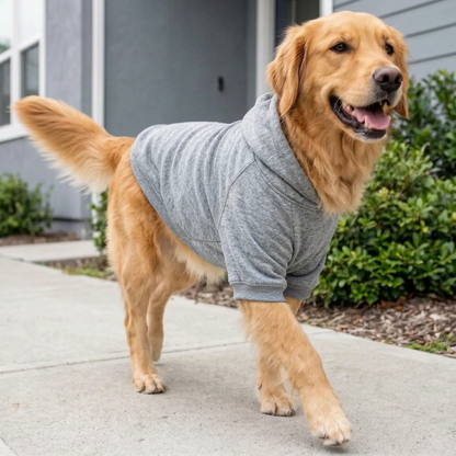 Warmer Hundepullover mit Kapuze