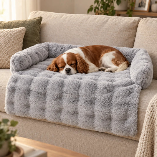 Waschbares Hundebett Mit Erhöhtem Rand