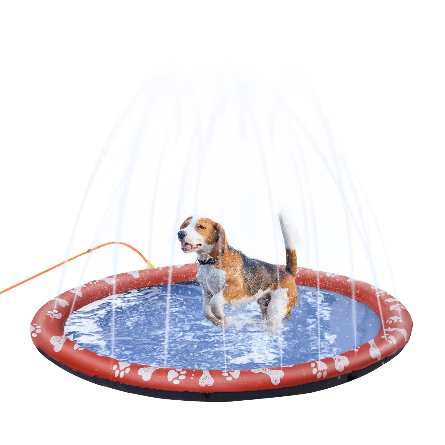 Wasserspielmatte mit Sprühdüsen für Abkühlung im Freien | Vinto