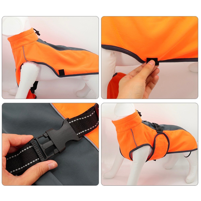 Jaxorin Hundejacke wasserdicht und winddicht