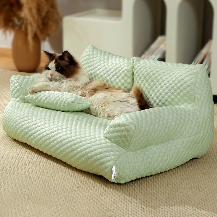 Riddle Luxe Chill Katzenbett für eine Kühler Nachtkomfort