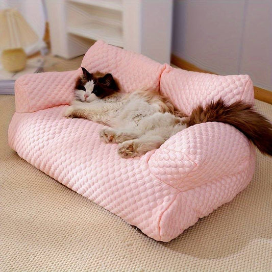 Riddle Luxe Chill Katzenbett für eine Kühler Nachtkomfort