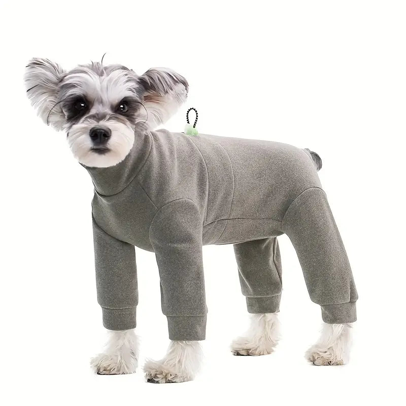 Matti Weicher Fleece-Jumpsuit für Hunde