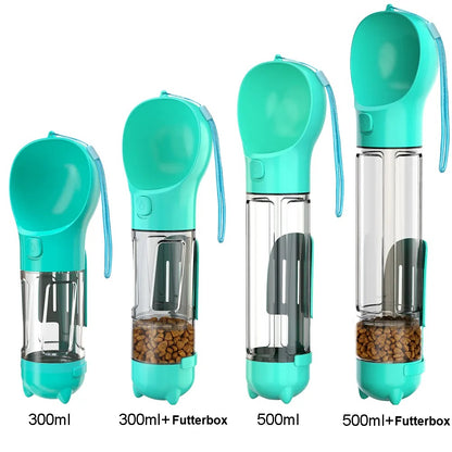 Rudi | Multifunktionale 4-in-1 Hundewasserflasche