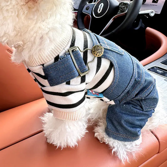 Dina Denim-Hundejacke