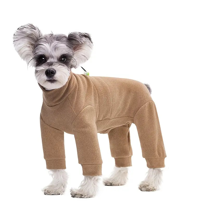 Matti Weicher Fleece-Jumpsuit für Hunde