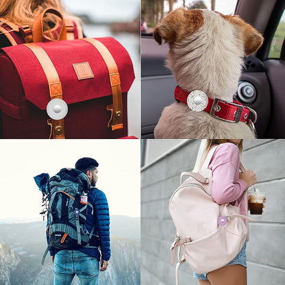 Amie | Silikon AirTag Halter für Hundehalsband