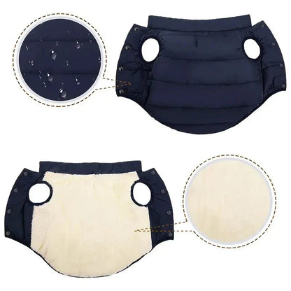 Birte Hundemantel mit Fleece-Innenfutter