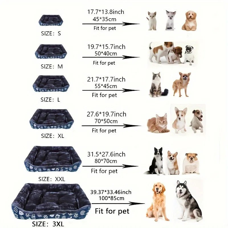 Zeke Komfortables Hundesofa-Bett für ultimativen Komfort und Entspannung