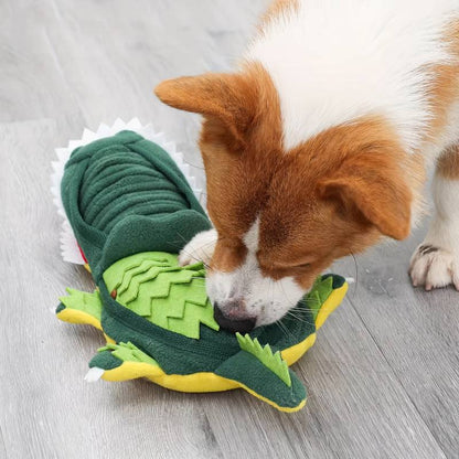 Yoshi | Kuscheltier für Hunde, das langsames Essen fördert