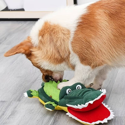 Yoshi | Kuscheltier für Hunde, das langsames Essen fördert