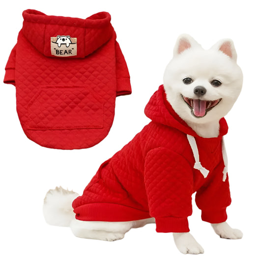 Silas Hunde Pullover mit Kapuze
