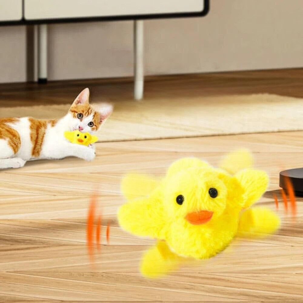 Lucy | Interaktives Enten-Katzenspielzeug
