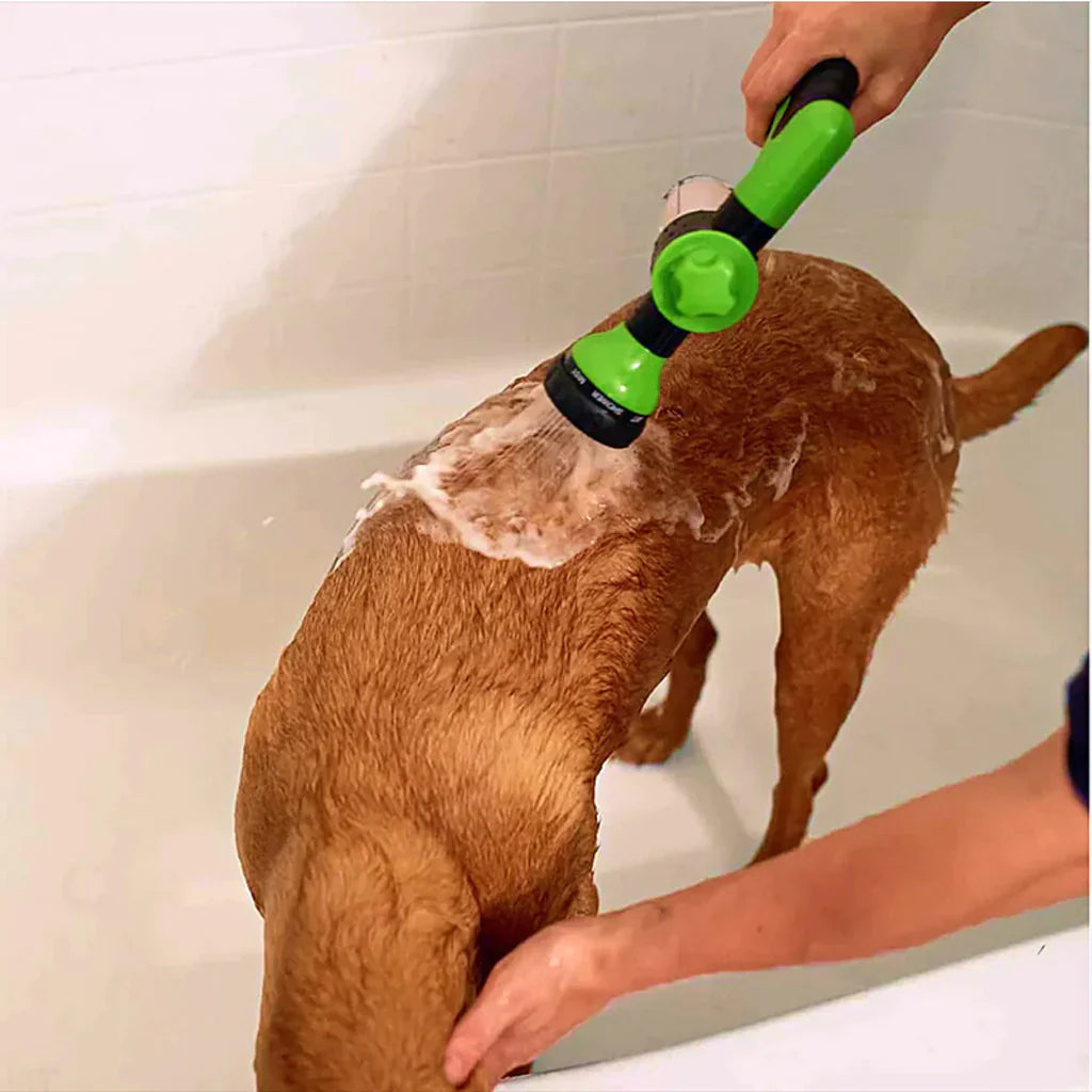 Taily | Duschkopf für Hunde mit variabler Wasserstrahlkontrolle