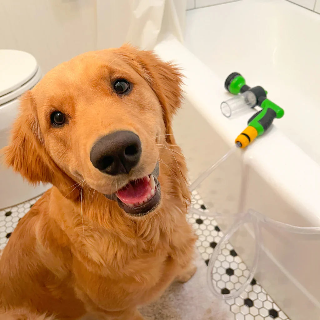 Taily | Duschkopf für Hunde mit variabler Wasserstrahlkontrolle