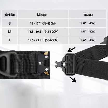 Conrad Taktisches Hundehalsband mit Airtag-Halterung