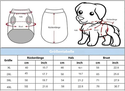 Markus Warme wasserdichte Hundejacke