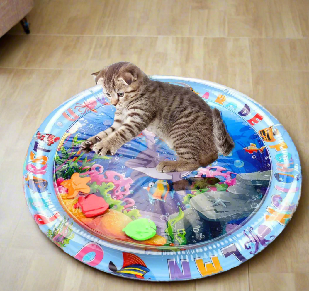 Minou Interaktive Wasser spielmatte für Haustiere