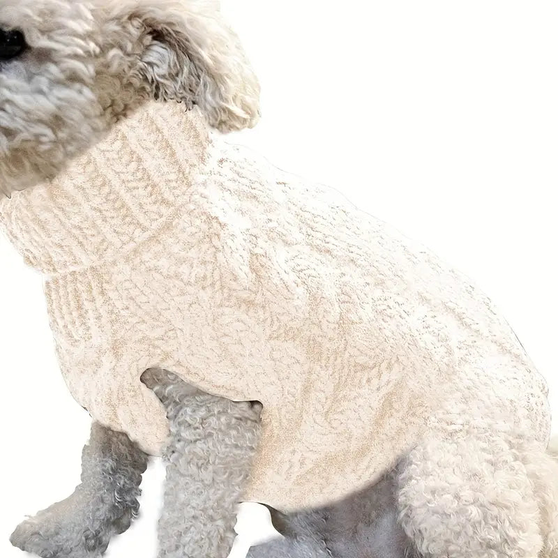 Britta Gestrickter Hundepullover