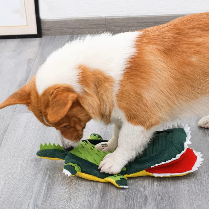Yoshi | Kuscheltier für Hunde, das langsames Essen fördert
